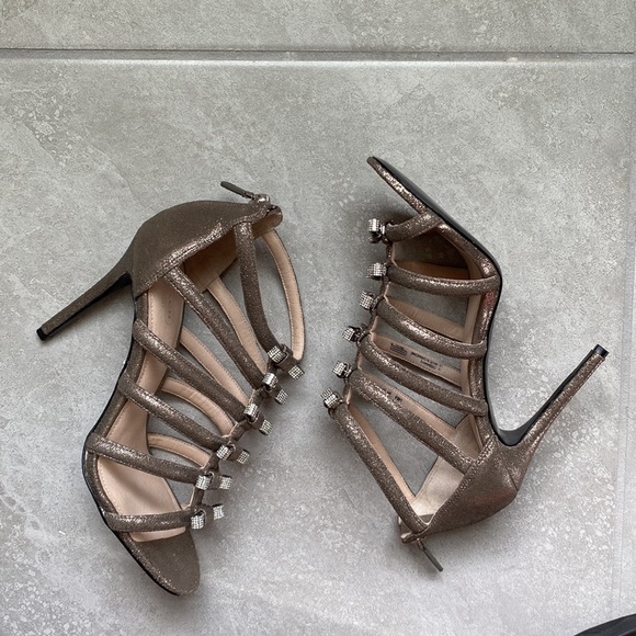 COACH STRAPPY SANDALS SHOES SIZE 8 1/2 M BRAND NEW - Picture 6 of 8